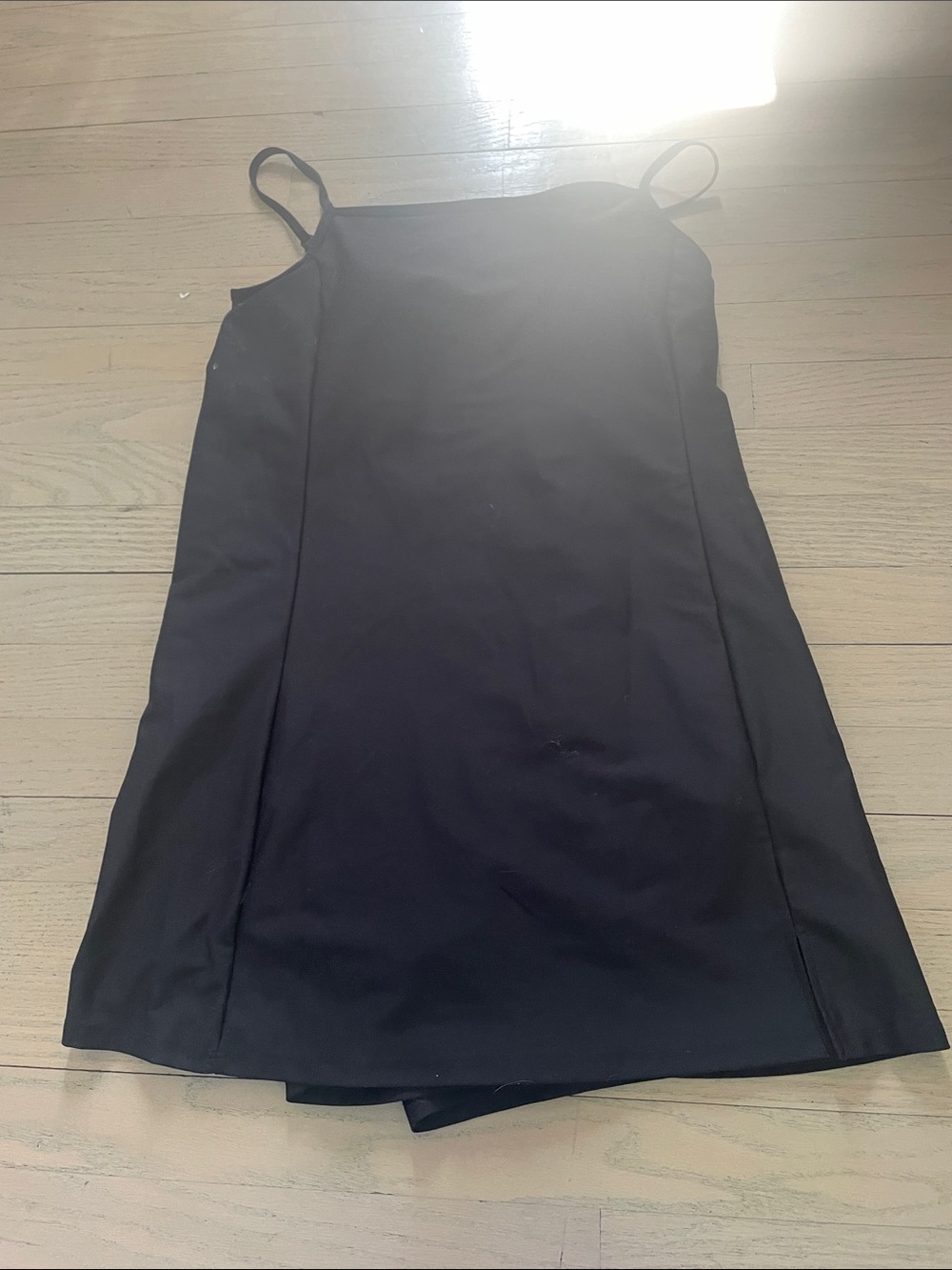 Old Navy Black Spaghetti Strap Mini Dress